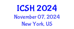 International Conference on Social Sciences and Humanities (ICSH) November 07, 2024 - New York, United States
