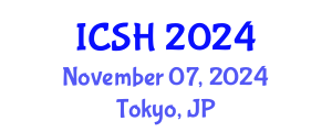 International Conference on Social Sciences and Humanities (ICSH) November 07, 2024 - Tokyo, Japan