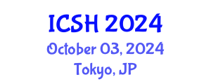 International Conference on Social Sciences and Humanities (ICSH) October 03, 2024 - Tokyo, Japan