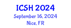 International Conference on Social Sciences and Humanities (ICSH) September 16, 2024 - Nice, France