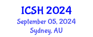 International Conference on Social Sciences and Humanities (ICSH) September 05, 2024 - Sydney, Australia