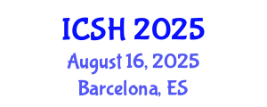 International Conference on Social Sciences and Humanities (ICSH) August 16, 2025 - Barcelona, Spain