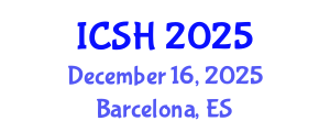 International Conference on Social Sciences and Humanities (ICSH) December 16, 2025 - Barcelona, Spain