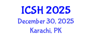 International Conference on Social Sciences and Humanities (ICSH) December 30, 2025 - Karachi, Pakistan