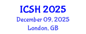 International Conference on Social Sciences and Humanities (ICSH) December 09, 2025 - London, United Kingdom