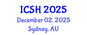 International Conference on Social Sciences and Humanities (ICSH) December 02, 2025 - Sydney, Australia