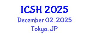 International Conference on Social Sciences and Humanities (ICSH) December 02, 2025 - Tokyo, Japan