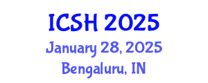 International Conference on Social Sciences and Humanities (ICSH) January 28, 2025 - Bengaluru, India