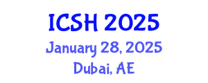 International Conference on Social Sciences and Humanities (ICSH) January 28, 2025 - Dubai, United Arab Emirates