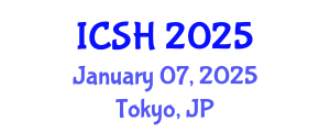 International Conference on Social Sciences and Humanities (ICSH) January 07, 2025 - Tokyo, Japan