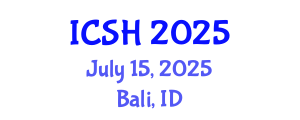 International Conference on Social Sciences and Humanities (ICSH) July 15, 2025 - Bali, Indonesia