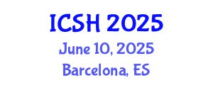 International Conference on Social Sciences and Humanities (ICSH) June 10, 2025 - Barcelona, Spain