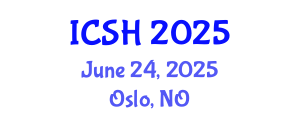International Conference on Social Sciences and Humanities (ICSH) June 24, 2025 - Oslo, Norway