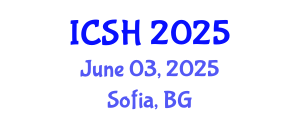 International Conference on Social Sciences and Humanities (ICSH) June 03, 2025 - Sofia, Bulgaria