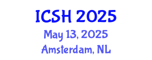 International Conference on Social Sciences and Humanities (ICSH) May 13, 2025 - Amsterdam, Netherlands