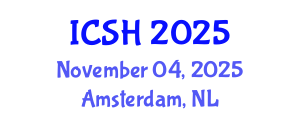 International Conference on Social Sciences and Humanities (ICSH) November 04, 2025 - Amsterdam, Netherlands
