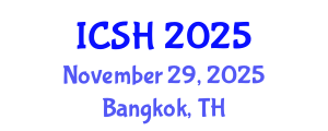 International Conference on Social Sciences and Humanities (ICSH) November 29, 2025 - Bangkok, Thailand