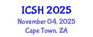 International Conference on Social Sciences and Humanities (ICSH) November 04, 2025 - Cape Town, South Africa