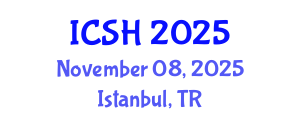 International Conference on Social Sciences and Humanities (ICSH) November 08, 2025 - Istanbul, Turkey