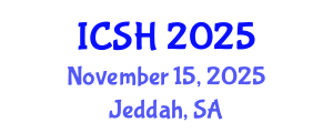 International Conference on Social Sciences and Humanities (ICSH) November 15, 2025 - Jeddah, Saudi Arabia