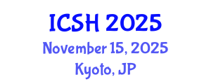 International Conference on Social Sciences and Humanities (ICSH) November 15, 2025 - Kyoto, Japan