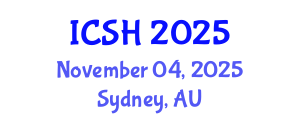 International Conference on Social Sciences and Humanities (ICSH) November 04, 2025 - Sydney, Australia