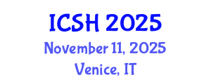 International Conference on Social Sciences and Humanities (ICSH) November 11, 2025 - Venice, Italy