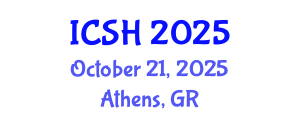 International Conference on Social Sciences and Humanities (ICSH) October 21, 2025 - Athens, Greece