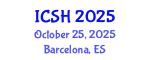 International Conference on Social Sciences and Humanities (ICSH) October 25, 2025 - Barcelona, Spain