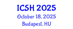 International Conference on Social Sciences and Humanities (ICSH) October 18, 2025 - Budapest, Hungary