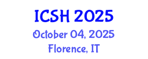 International Conference on Social Sciences and Humanities (ICSH) October 04, 2025 - Florence, Italy