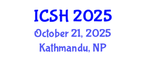 International Conference on Social Sciences and Humanities (ICSH) October 21, 2025 - Kathmandu, Nepal