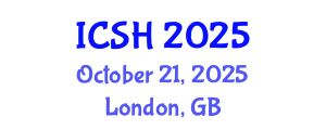 International Conference on Social Sciences and Humanities (ICSH) October 21, 2025 - London, United Kingdom