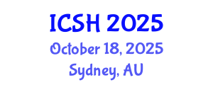 International Conference on Social Sciences and Humanities (ICSH) October 18, 2025 - Sydney, Australia