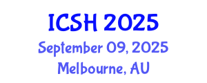 International Conference on Social Sciences and Humanities (ICSH) September 09, 2025 - Melbourne, Australia