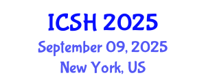 International Conference on Social Sciences and Humanities (ICSH) September 09, 2025 - New York, United States