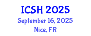 International Conference on Social Sciences and Humanities (ICSH) September 16, 2025 - Nice, France