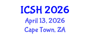 International Conference on Social Sciences and Humanities (ICSH) April 13, 2026 - Cape Town, South Africa International Conference on Social Sciences and Humanities (ICSH) April 13, 2026 - Cape Town, South Africa