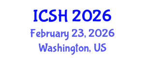 International Conference on Social Sciences and Humanities (ICSH) February 23, 2026 - Washington, United States International Conference on Social Sciences and Humanities (ICSH) February 23, 2026 - Washington, United States