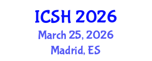 International Conference on Social Sciences and Humanities (ICSH) March 25, 2026 - Madrid, Spain