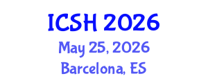 International Conference on Social Sciences and Humanities (ICSH) May 25, 2026 - Barcelona, Spain International Conference on Social Sciences and Humanities (ICSH) May 25, 2026 - Barcelona, Spain