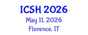 International Conference on Social Sciences and Humanities (ICSH) May 11, 2026 - Florence, Italy International Conference on Social Sciences and Humanities (ICSH) May 11, 2026 - Florence, Italy