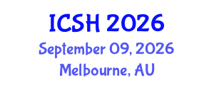 International Conference on Social Sciences and Humanities (ICSH) September 09, 2026 - Melbourne, Australia International Conference on Social Sciences and Humanities (ICSH) September 09, 2026 - Melbourne, Australia