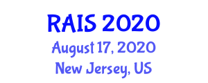 International Conference on Social Sciences and Humanities (RAIS) August 17, 2020 - New Jersey, United States