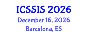 International Conference on Social Sciences and Interdisciplinary Studies (ICSSIS) December 16, 2026 - Barcelona, Spain International Conference on Social Sciences and Interdisciplinary Studies (ICSSIS) December 16, 2026 - Barcelona, Spain