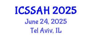 International Conference on Social Sciences, Arts and Humanities (ICSSAH) June 24, 2025 - Tel Aviv, Israel