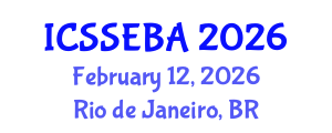 International Conference on Social Sciences, Economics, and Business Administration (ICSSEBA) February 12, 2026 - Rio de Janeiro, Brazil International Conference on Social Sciences, Economics, and Business Administration (ICSSEBA) February 12, 2026 - Rio de Janeiro, Brazil