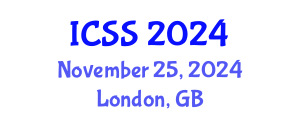International Conference on Social Sciences (ICSS) November 25, 2024 - London, United Kingdom