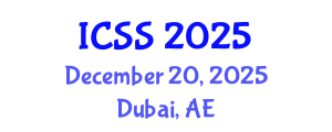 International Conference on Social Sciences (ICSS) December 20, 2025 - Dubai, United Arab Emirates