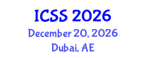 International Conference on Social Sciences (ICSS) December 20, 2026 - Dubai, United Arab Emirates International Conference on Social Sciences (ICSS) December 20, 2026 - Dubai, United Arab Emirates